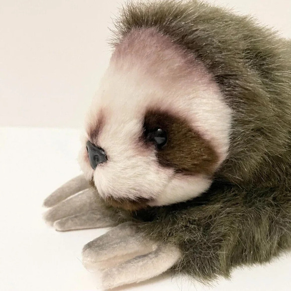 Demdaco Creeping Small Sloth Plush Stuffed Animal 9 Inch Long - Picture 15 of 15